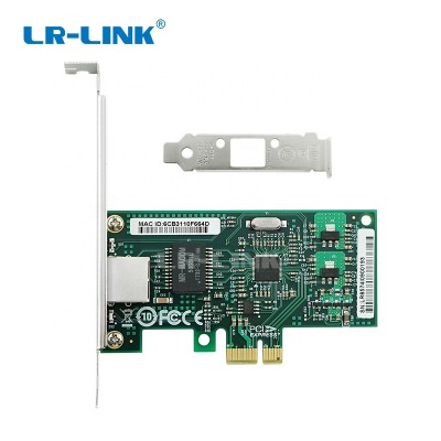 LR-LINK Brand LREC9201CT PCI Express x1 10/100/1000Mbps RJ45 Copper Network Card Compatible With Intel expi9301ct Card