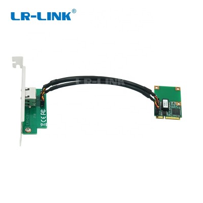 LR-LINK LRES2201PT Mini PCIe 1Gbps Single-port Copper RJ45 Wired 10/100/1000Mpbs Mini PCIe Lan Card