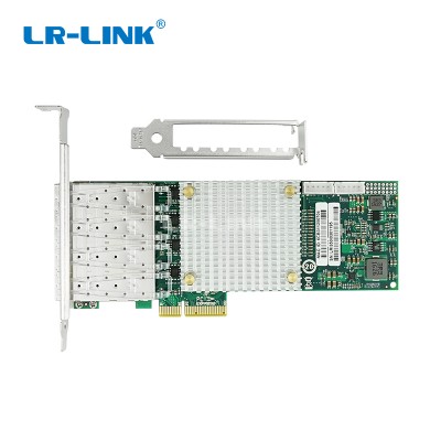 100Mbps quad port nic tarjeta de red pcie x4  ethernet adapter