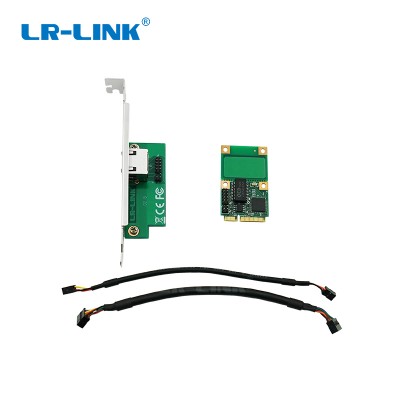 LRES2206PT Intel I210 chipset Mini PCI-E ethernet card network adapter support half size