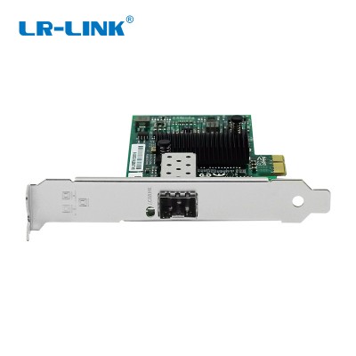 1G  fibra optica lan card 2 port  spf pcie placa de rede  intel  desktop adapter