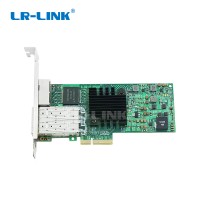 2*SFP & 2*RJ45 PCIe x4 Dual Port Fiber & Copper Industry Ethernet Card Baeds Intel chipset