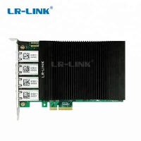 LRES2004PT-POE PCIe x4 1G 4*RJ45 Gigabit Quad Port Copper Industry PoE Ethernet Card Based On Intel I350 Chipset