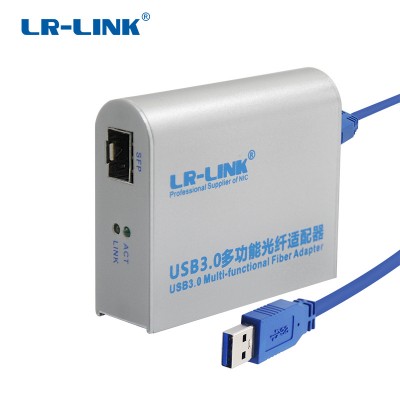 LREC3210PF-SFP USB 3.0 adapter gigabit optical ethernet lan card Realtek RTL8153