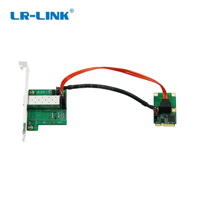 Mini pc industrial gigabit ethernet fibra ptica pcie single port lan card